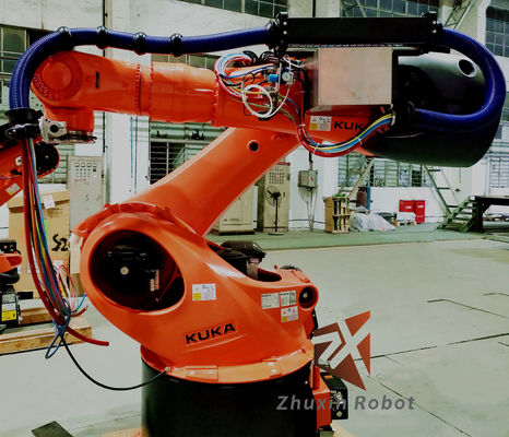 การออกแบบและติดตั้งหุ่นยนต์ปรับปรุงระบบท่อหลอด สําหรับ Kuka, ABB