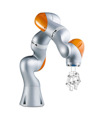 Kuka Lbr Iiwa 7 หุ่นยนต์แขน 7 แกนหุ่นยนต์ร่วมมือหมุนรอบ