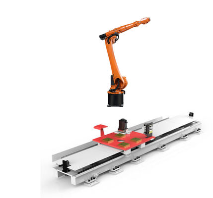 KUKA Yaskawa Fanuc ABB หุ่นยนต์สําหรับการปั่นจุด