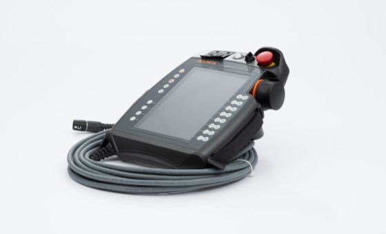 หุ่นยนต์จี้ KUKA Smartpad Krc4 การเขียนโปรแกรม หุ่นยนต์อุตสาหกรรม